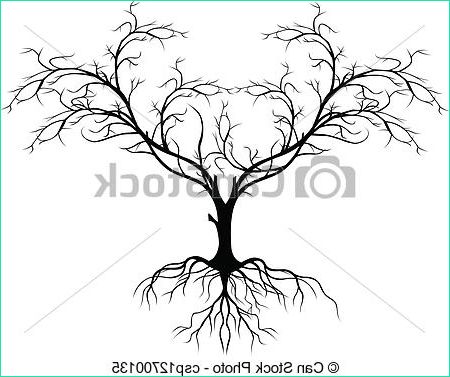 Dessin D&amp;#039;arbre Sans Feuille Simple Beau Photos Vecteurs De Arbre Sans Silhouette Feuille Vecteur