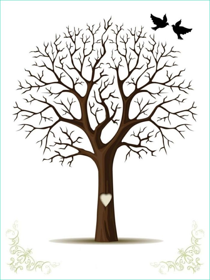 Dessin D&amp;#039;arbre Sans Feuille Simple Cool Photos 1001 Exemples Conseils Et Idées Pour Créer Un Arbre à