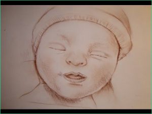 Dessin De Bébé Fille Impressionnant Collection [tutoriel N°3] Dessiner Le Portrait D Un Bébé