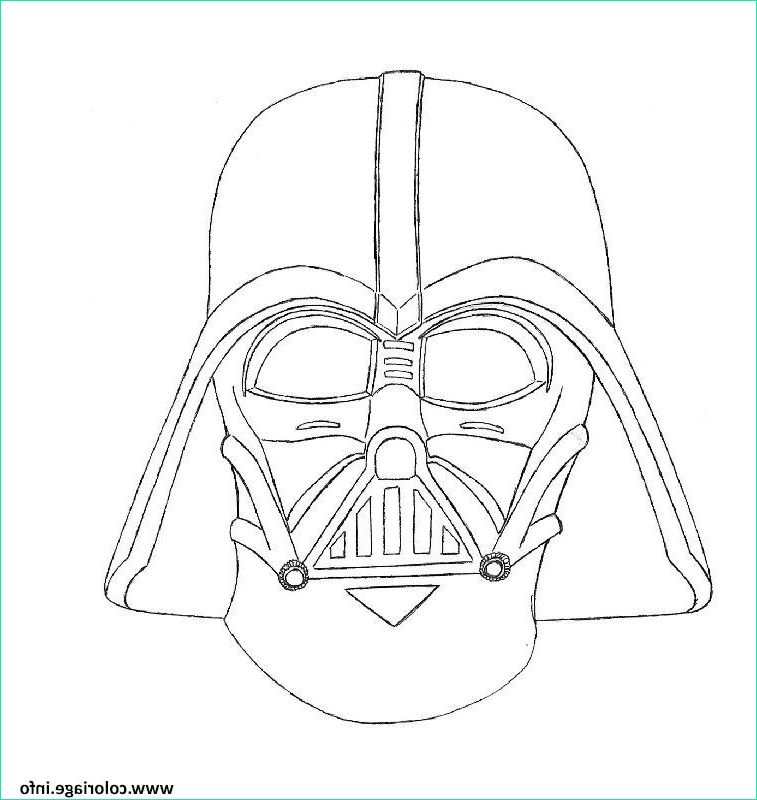 Dessin De Dark Vador Cool Photos Darth Vader Mask Printable Sketch Coloring Page