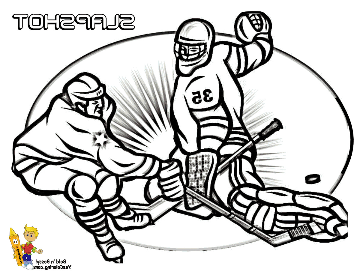 Dessin Hockey Cool Stock Hat Trick Hockey Coloring Sheets Free