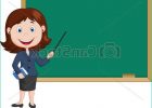 Dessin Maîtresse Impressionnant Photographie Vector Illustration Of Cartoon Female Teacher Standing