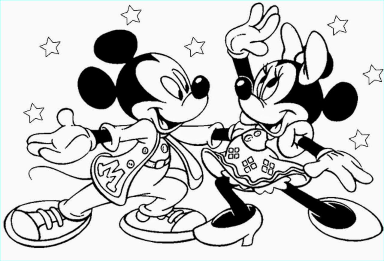 Dessin Mickey Minnie Beau Photos Minnie Mouse Drawing Coloring Home