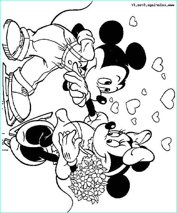 Dessin Mickey Minnie Impressionnant Photographie Coloriage En Ligne Mickey Et Minnie
