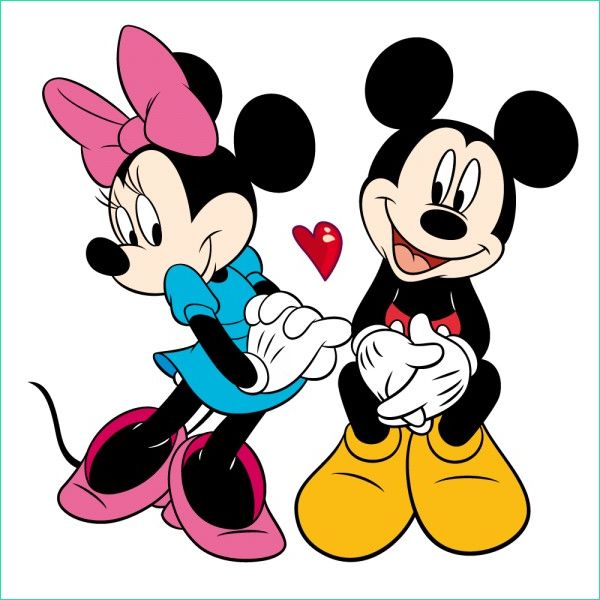 Dessin Mickey Minnie Luxe Galerie Stickers Mickey Et Minnie · ¸¸ France Stickers