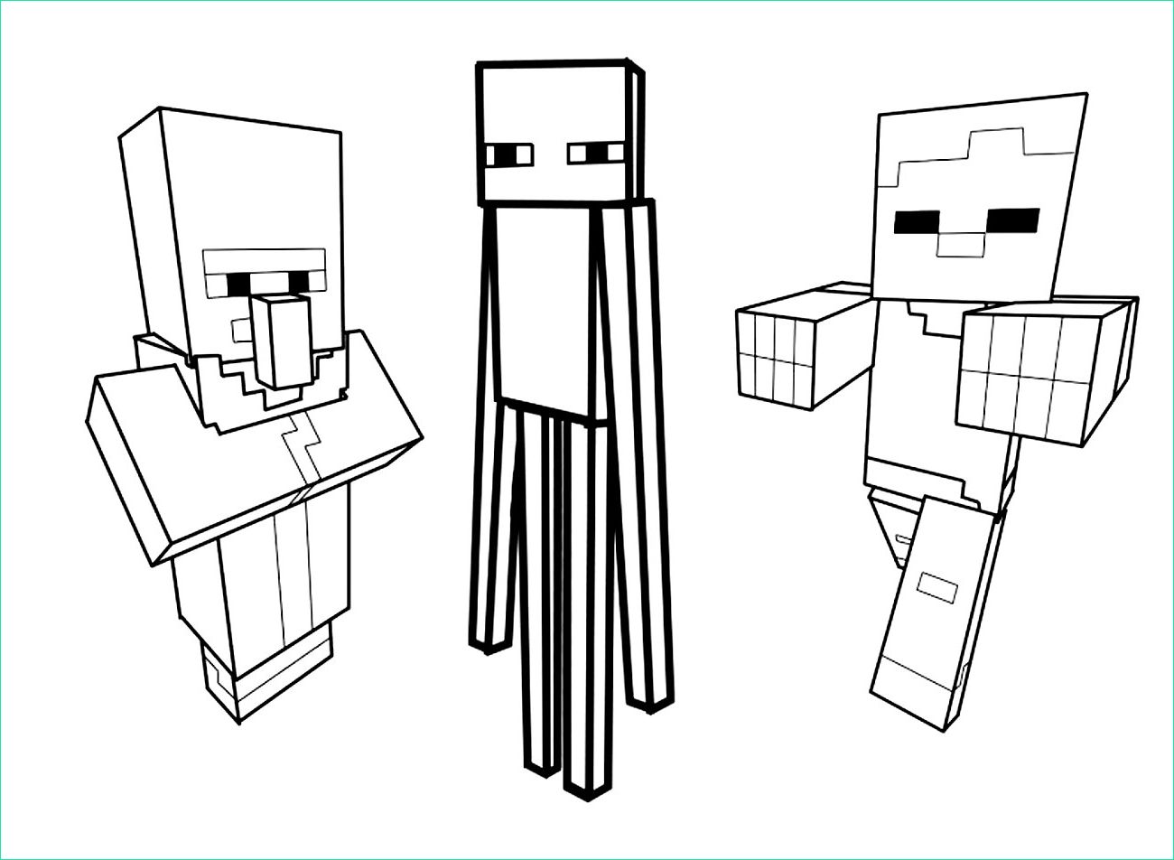 Dessin Mincraft Élégant Photographie Drawing Inspired Minecraft Coloring Pages for Kids to