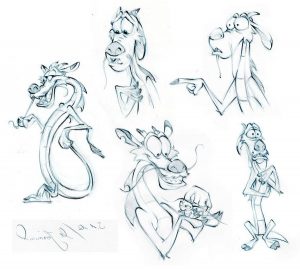 Dessin Mushu Bestof Photographie Pin On ♥illustrations Characters Design 2♥