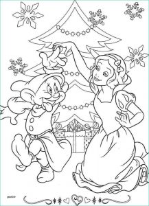 Dessin Noel Disney Élégant Image Coloriage De Noel Princesse Blanche Neige