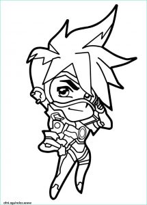 Dessin Overwatch A Colorier Beau Photographie Coloriage Overwatch Tracer Cute Spray Jecolorie