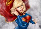 Dessin Supergirl Unique Galerie Blonde Supergirl Drawing Red Wallpapers Hd Desktop