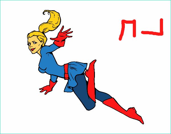 Dessin Supergirl Unique Photos Dessin De Supergirl Colorie Par Membre Non Inscrit Le 11