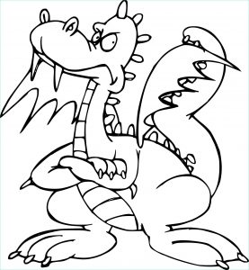 Dragon Coloriage Impressionnant Galerie Coloriage Dragon En Colère à Imprimer Sur Coloriages Fo