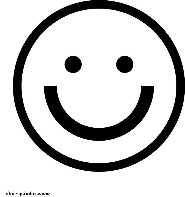 Emoji à Imprimer Impressionnant Photographie Coloriage sourire Emoji 3 Jecolorie