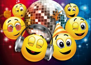 Emoji à Imprimer Nouveau Stock Emoji Smiley Disco