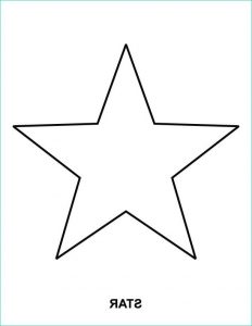 étoile 5 Branches à Imprimer Cool Galerie Coloriage Étoile Cinq Branches à Découper