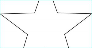 étoile 5 Branches à Imprimer Nouveau Stock Dessin à Imprimer Une étoile à 5 Branches