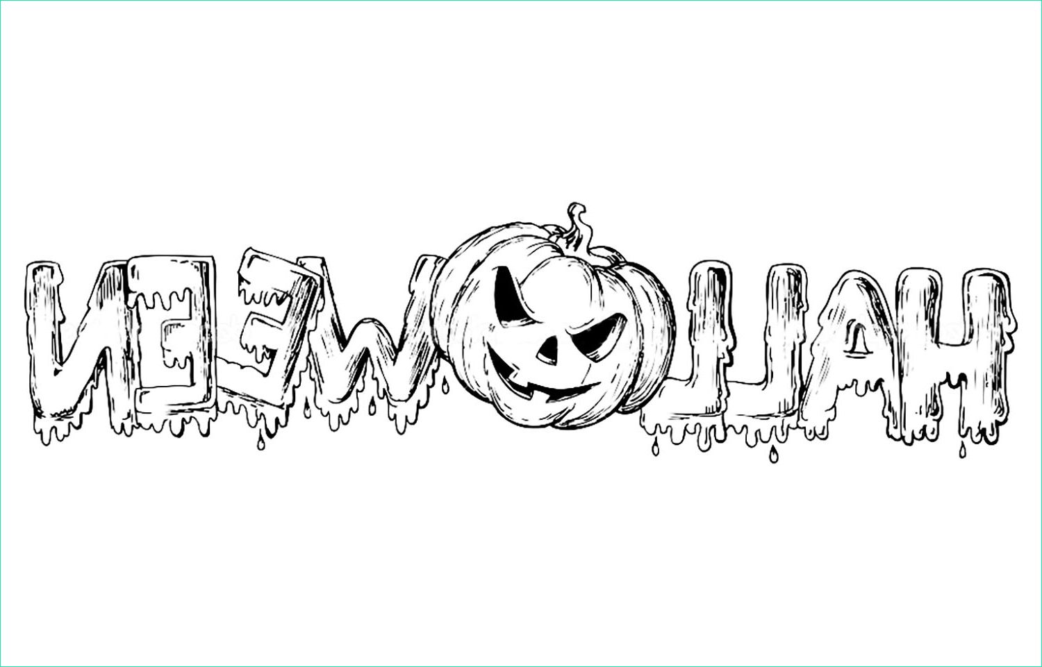 Halloween Dessin Facile Bestof Photographie Halloween Texte Et Citrouille Halloween Coloriages