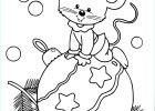 Image De Noel A Colorier Beau Collection Coloriage souris Boule De Noel à Imprimer