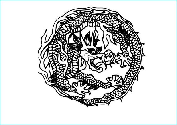 Mandala à Imprimer Difficile Dragon Inspirant Galerie Coloriages Coloriage D Un Dragon Mandala Fr Hellokids