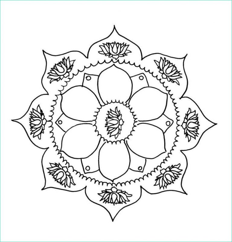 15 Élégant De Mandala Maternelle Galerie  Coloriage  Coloriage