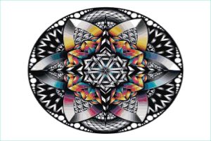 Mandala Stitch Luxe Galerie Rainbow Mandala Cross Stitch Pattern