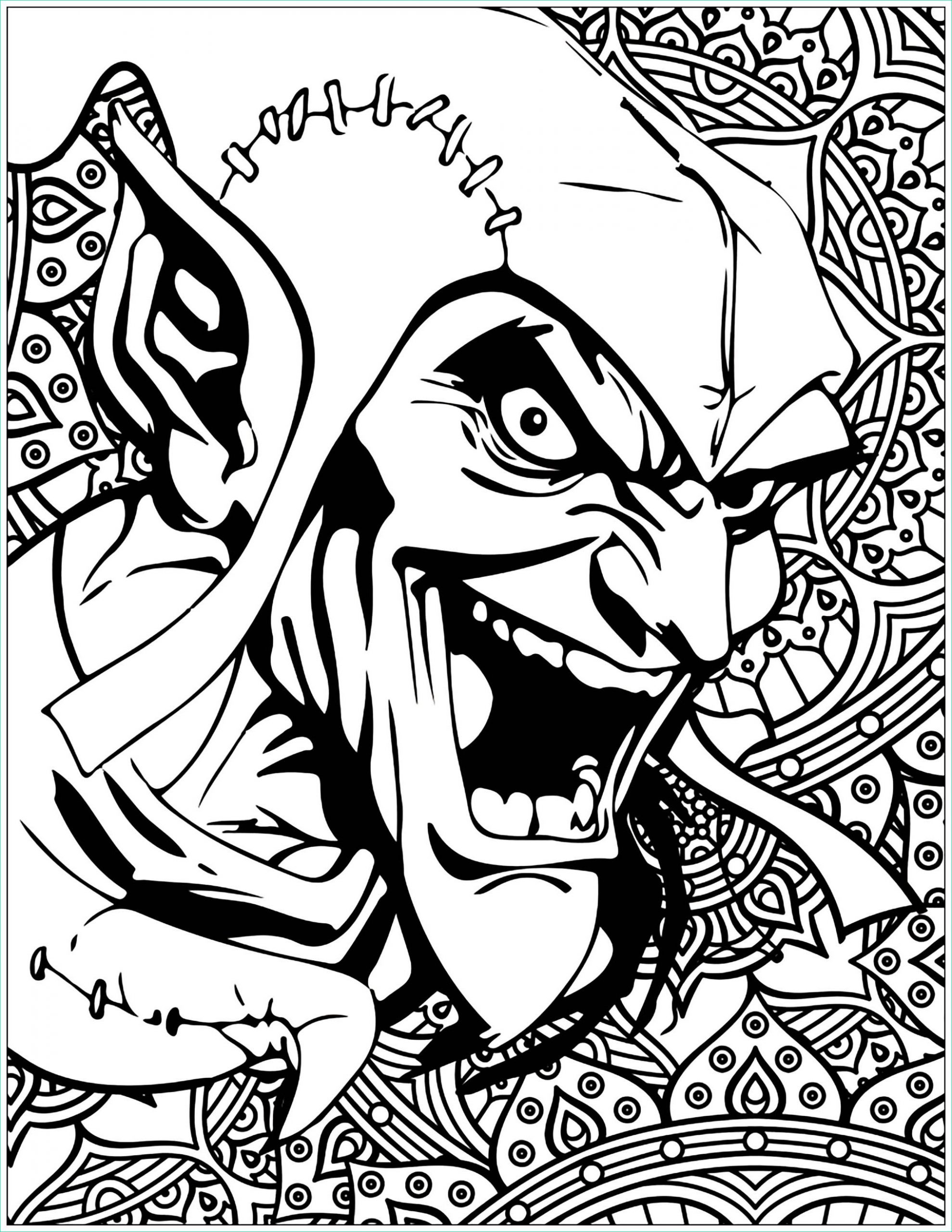 Marvel Dessin Beau Photos Marvel Villains Green Goblin Books Adult Coloring Pages