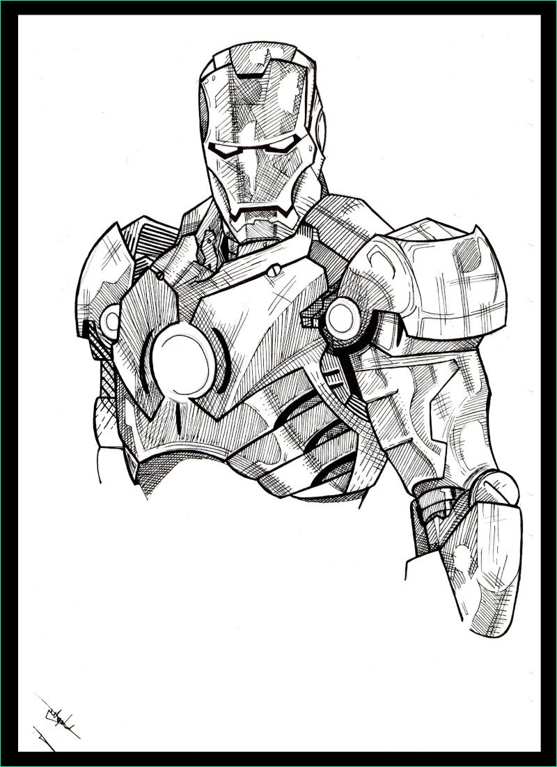 Marvel Dessin Beau Stock 92 Dessins De Coloriage Iron Man à Imprimer Sur Laguerche
