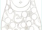 Matriochka Coloriage Cool Collection Matryoshka Laura More Coloring Pages