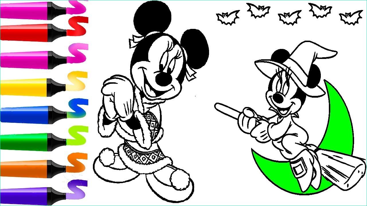 Mickey Minnie Dessin Beau Stock top 5 Coloriage Mickey Mouse Pilation Coloriage Mickey