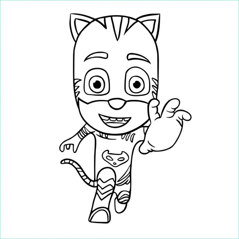 Pj Mask Coloriage Luxe Photos Pj Masks Coloring Pages to and Print for ...