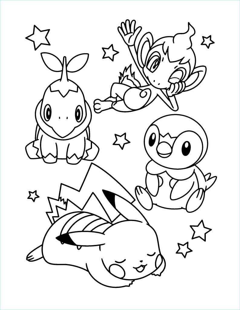 10 Unique Pokémon Coloring Pages You Can Download