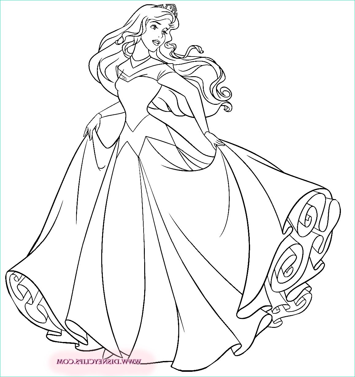Princesse Aurore Dessin Cool Stock Princess Aurora Coloring Page