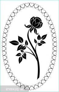 Rose Dessin Noir Et Blanc Unique Photos Sticker Noir Et Blanc Dessin Rose Illustration