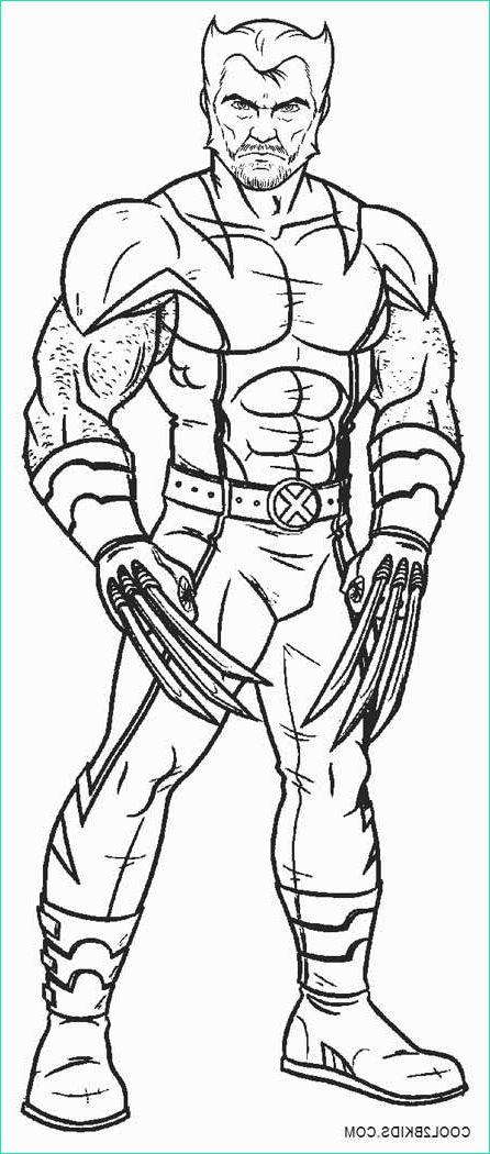 Wolverine Coloriage Beau Images Printable Wolverine Coloring Pages for Kids