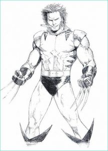 Wolverine Coloriage Élégant Stock Dibujo Para Colorear Wolverine 5