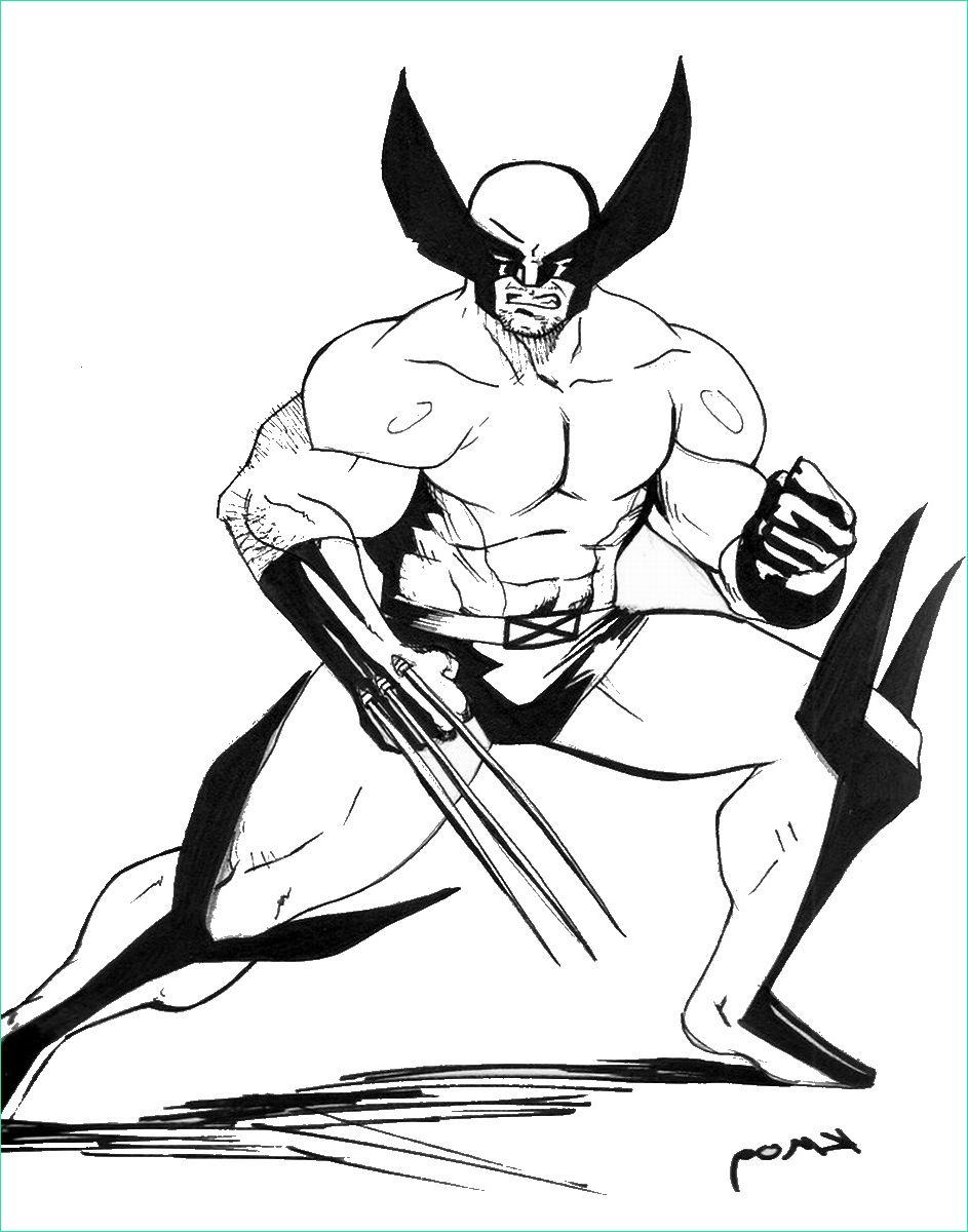 Wolverine Coloriage Impressionnant Images Wolverine and the X Men Coloring Pages