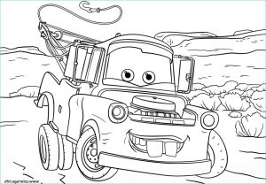 Cars A Colorier Beau Stock Coloriage tow Mater From Cars 3 Disney Jecolorie