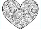 Coeur à Colorier Beau Image 10 Coloriages De Coeurs Pour La Saint Valentin