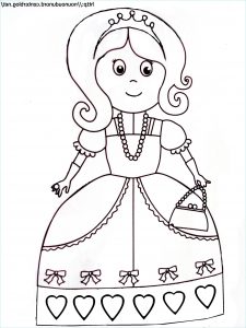 Coloriage à Imprimer Princesse Bestof Photos Coloriage Facil De Princesse Pour Enfants A Imprimer