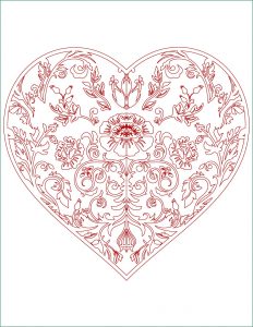 Coloriage De Coeur Élégant Collection Image De Bonjour D Amour Coloriage Coeur à Imprimer