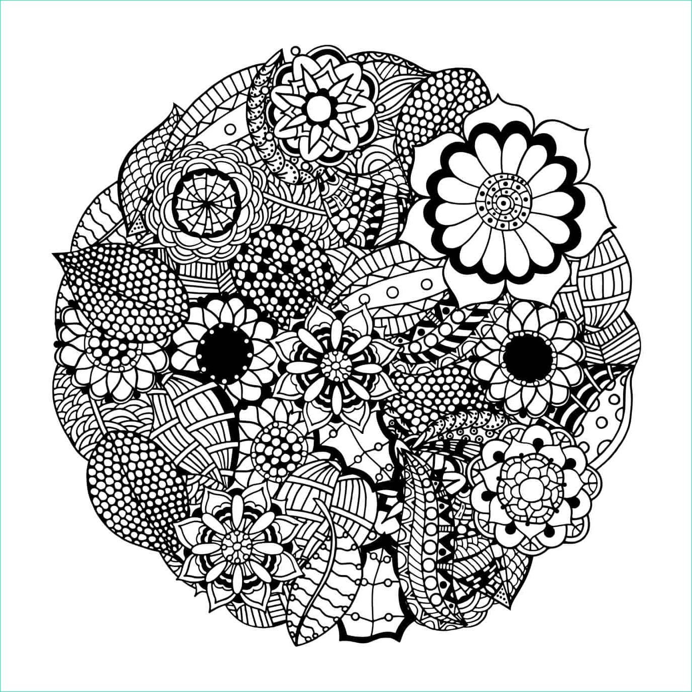 Coloriage Difficile Mandala Cool Photos these Printable Abstract Coloring Pages Relieve Stress and