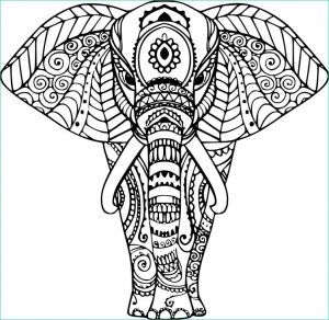 Coloriage Elephant Beau Collection Coloriage Elephant Zen à Imprimer Sur Coloriages Fo