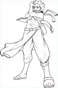 Coloriage Fairy Tail Natsu Beau Collection Coloriage Natsu Fairy Tail à Imprimer