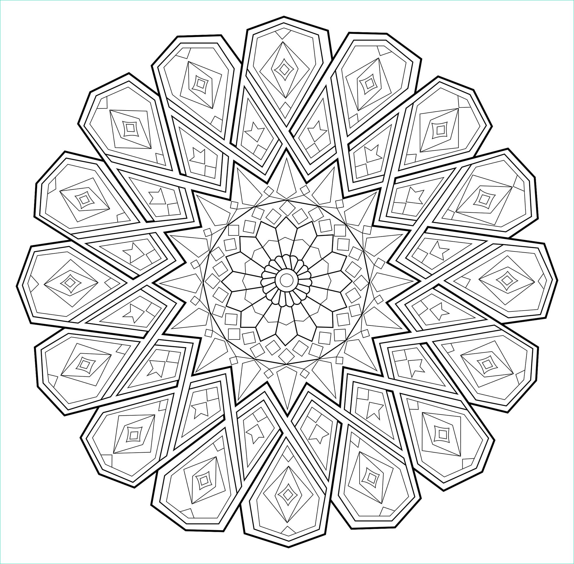 Coloriage Madala Inspirant Collection Relaxing Mandala with Beautiful Patterns Difficult
