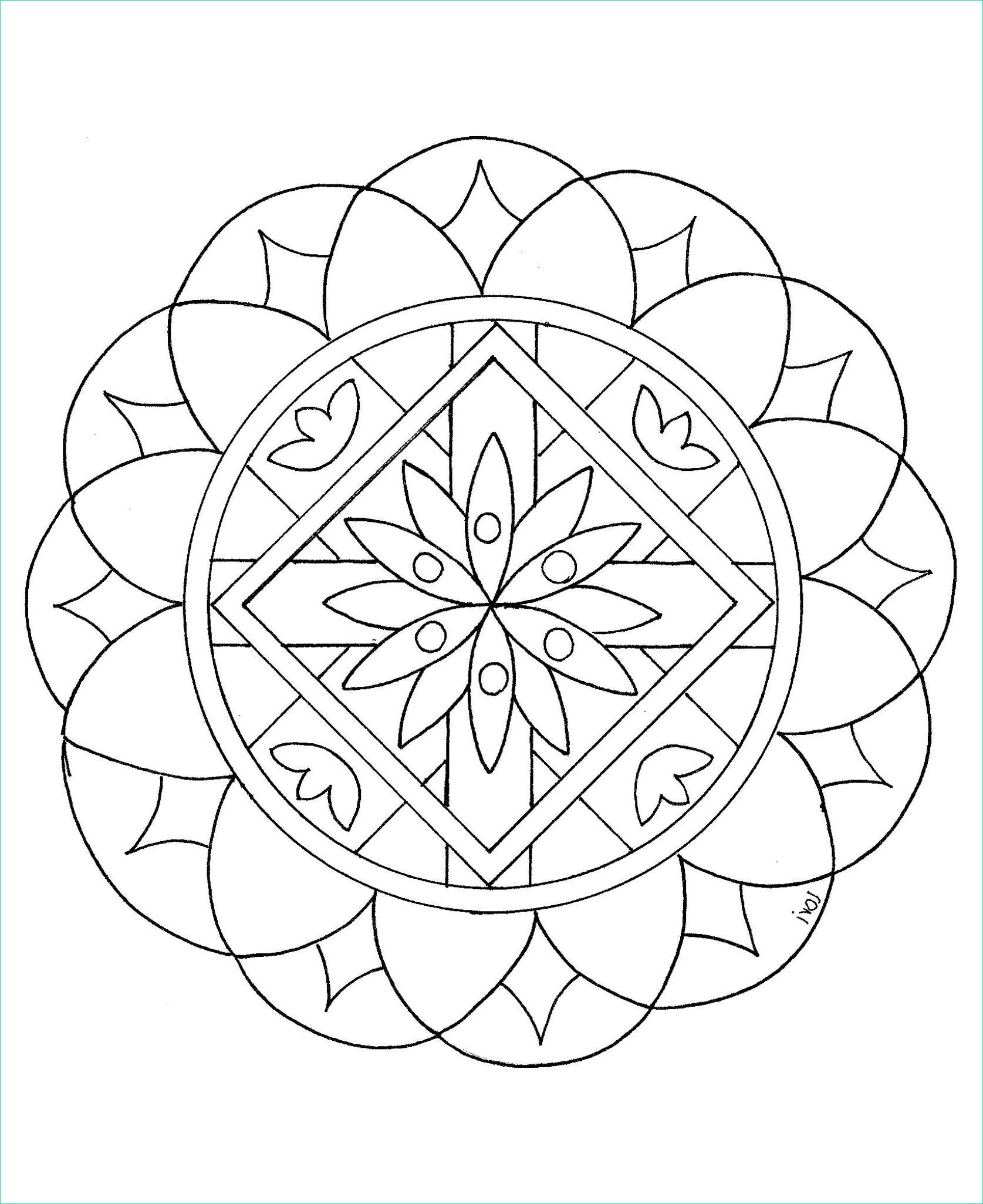 Coloriage Madala Unique Collection Great Looking Mandala Easy Mandalas for Kids