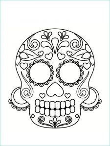 Coloriage Mandala Tete De Mort Beau Image Malvorlagen Mexikanischer Schädel Ausmalbilder 20