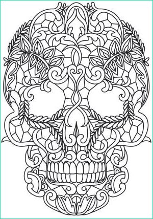 Coloriage Mandala Tete De Mort Beau Photos Coloriage Tête De Mort Tête De Mort Lacy Skull