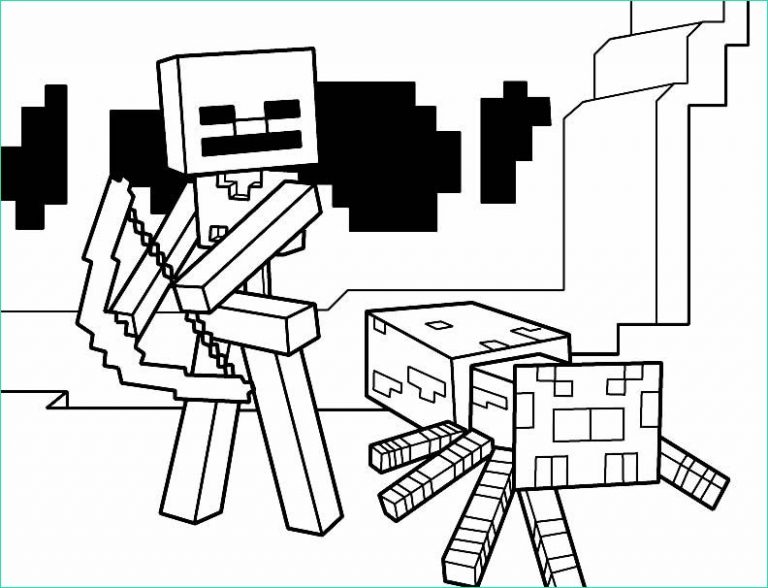 15 Unique De Coloriage Minecraft Maison Image  Coloriage  Coloriage