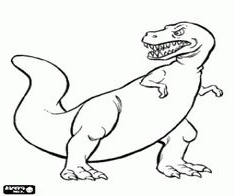 Coloriage Tyrannosaure Cool Photographie 1000 Images About Coloriages Dinosaures On Pinterest
