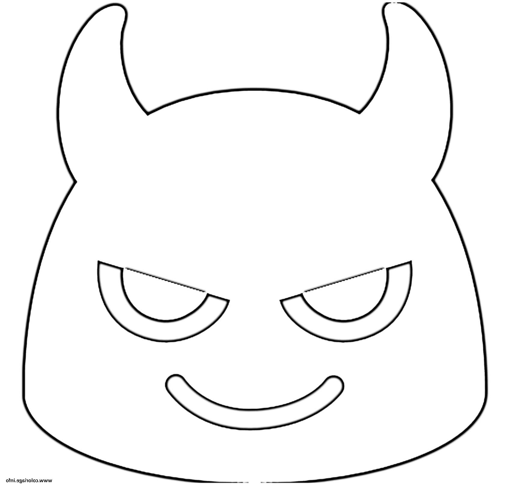 Dessin A Colorier Emoji Nouveau Photographie Coloriage Google Emoji Devil Dessin